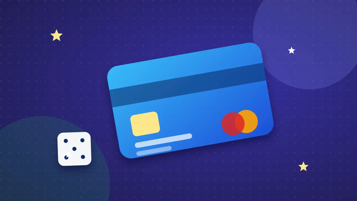 Carte bancaire stylisée